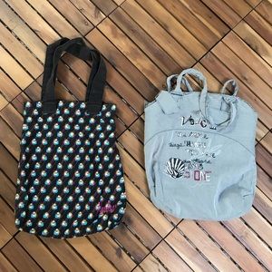 Hurley + Volcom Tote bags